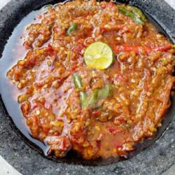 Ayam Geprek Sambal Terasi Goreng Tanpa Nasi