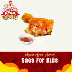 Ayam Geprek Saos For Kids