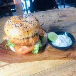 Mahi-mahi Tempura Burger