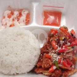 Nasi Chicken Katsu Sambal Matta