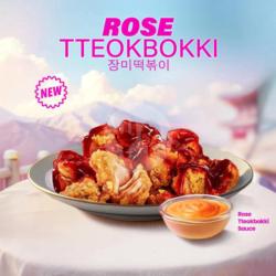 Rose Tteokbokki Chicken Bites