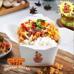 Ayam Geprek Inbox Sambal Matah Nasi