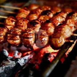 Sate Bakso Ikan Sayur