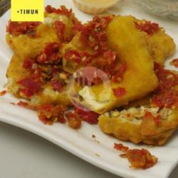 Nugget Tahu Crispy Geprek Aneka Sambal