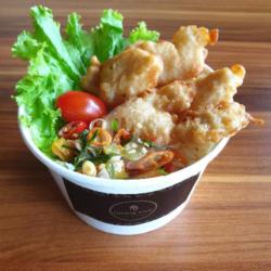 Nasi Dori Crispy Sambal Matah