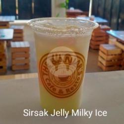 Sirsak Jelly Milky Ice