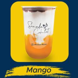 Minuman Susu Signature Rasa Mangga   Toping Choco Ball