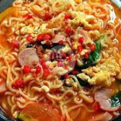 Mie Rebus Ayam Bakso Sosis