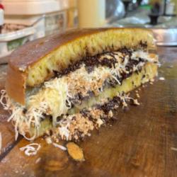 Keju Coklat Kacang Wijen