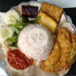 Sambelan Nasi Telor Dadar /ceplok