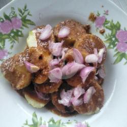 Lontong   Bumbu Kacang