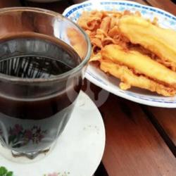 Menu Hemat Cuma 50 Ribu (3 Porsi Pisang Goreng 3 Kopi Hitam Mantap)