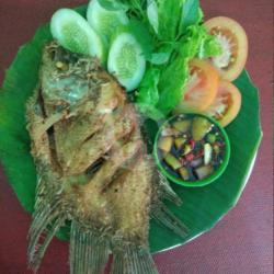 Ikan Gurame Goreng