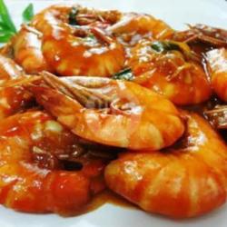 Udang Saos Pedas Asam Manis