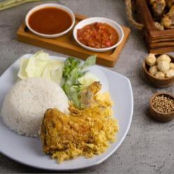 Nasi Ayam Goreng Kalasan   Greentea/ Thaitea