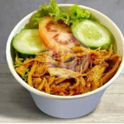 Rice Bowl Ayam Suwir Pedas Kemangi