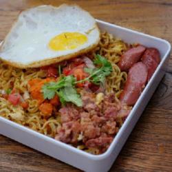Nasi Goreng Mawut Telor Pisah