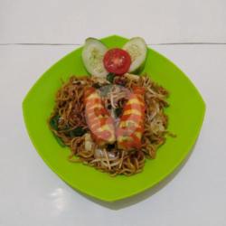 Mie Goreng Sosis Telur