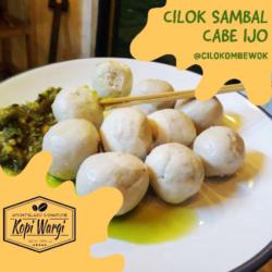 Cilok Sambal Cabe Ijo