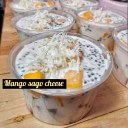 Mango Cheese Sago