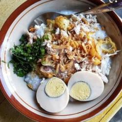 Bubur Ayam   Telor Rebus