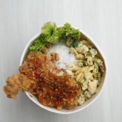 Rice Bowl Ayam Geprek