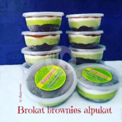 Brokat Cup (brownies Alpukat)