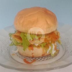 Burger Telur Dadar/ceplok