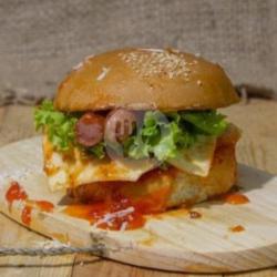 Burger Sosis   Sayuran   Telur