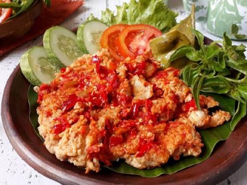 Krenchise ayam crispi sambal goang