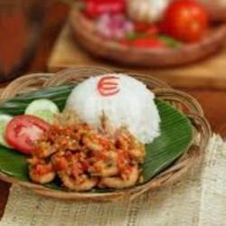 Nasi   Udang Pedas Manis Mini