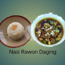 Nasi Rawon Daging