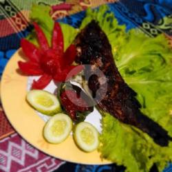 Ikan Bakar Kerapu,sambal,lalaban Es Teh Manis