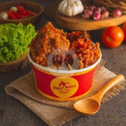 Nasi Kulit Ayam Padang