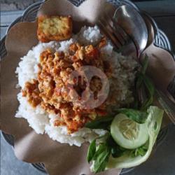 Nasi Lalapan Tempe Penyet