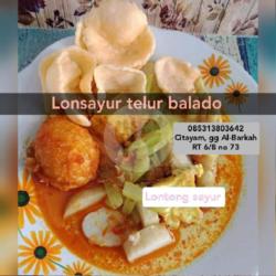 Lontong Sayur   Telur Balado