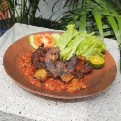 Iga Bakar Penyet   Nasi