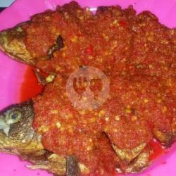 Ikan Mas Sambel Brutal(sambel Super Bayak)