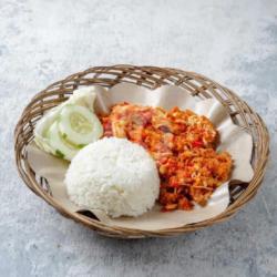 Ayam Geprek (dada)   Sambal Bawang