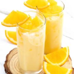 Orange Milk Iced