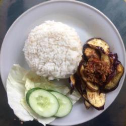 Nasi Terong Penyet