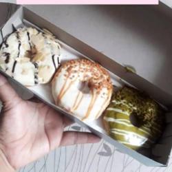 Donat Susu 3pcs Mix Pilih Rasa