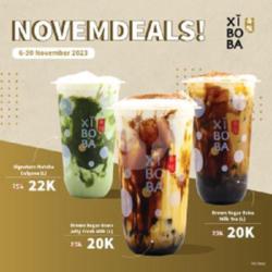 Brown Sugar Grass Jelly Fresh Milk Large