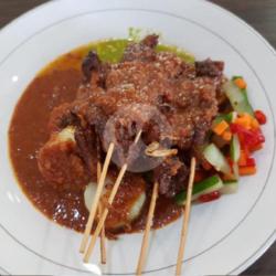 Lontong Sate Kacang Vegetarian