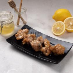 Crispy Chicken Honey Lemon Sauce (lauk Aja)