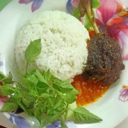 Nasi Bebek   Ati Bebek