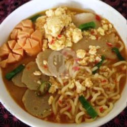 Seblak Indomie Bakso Sosis/otak Otak Lev. 1-5 ( Mie Rebus / Goreng)