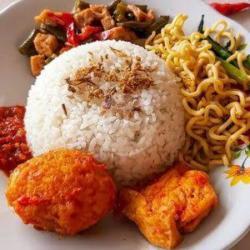 Nasi Campur Telur Bali