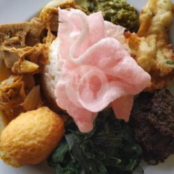 Nasi Padang Perkedel