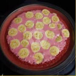 Spesial Redvelvet Pisang Kacang   Susu